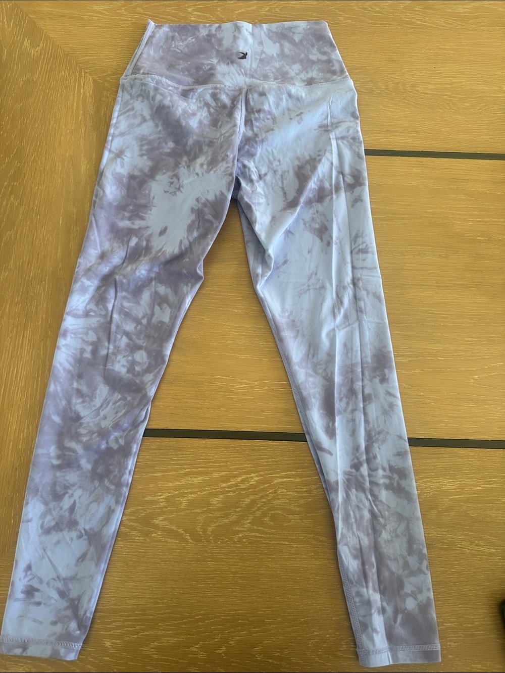 Glyder Tie-Dye Lavender High-Waist Leggings Sz M